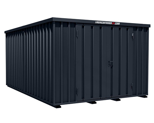 Schnellbaucontainer anthrazit